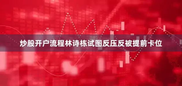 炒股开户流程林诗栋试图反压反被提前卡位